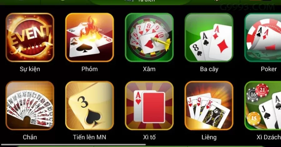 Cassino ao vivo g999 dealers